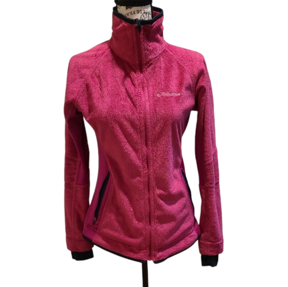 Columbia Fleece Coat Sz Small